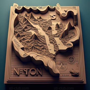 3D model Renton in the United States (STL)